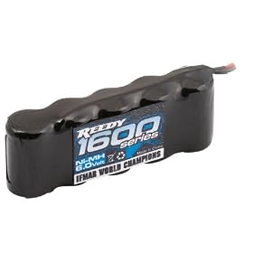 Team Associated 1600 Series 6.0V Flat Receiver Pack from Associated Accessories