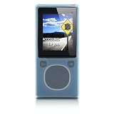 yooZoo Silicone Skin Case for Microsoft Zune 4 and 8 Flash Players - Horizon Blue