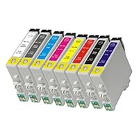 Estoreimport © 8 Pks Compatible for Epson T0540 T0541 T0542 T0543 T0544 T0547 T0548 T0549 Ink Cartridges