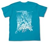 聖闘士星矢 キグナス氷河Tシャツ ターコイズブルー サイズ:L