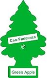 Car Freshner 10316 Little Trees Air Freshener Green Apple Scent - Single Tree per Package