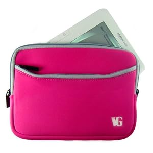 (2 in 1 Special) BPC Brand Carrying Sleeves for Amazon Kindle Wireless Reading Device + Screen Protector for Amazon Kindle Fits Kindle and Kindle 2 Only.