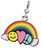 Charms Online Shop Ranking 25. Peace, Love & Happiness Rainbow Charm by CHARM-IT! 