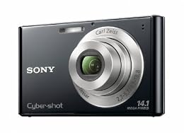 Sony DSC-W330 14 1MP Digital Camera with 4x Wide Angle Zoom with Digital Steady Shot Image Stabilization and 3 0 inch LCD Black 