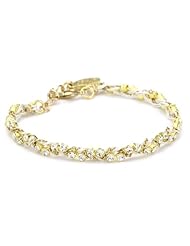Ettika Silk Thread and Rhinestone Crystal Braided Bracelet