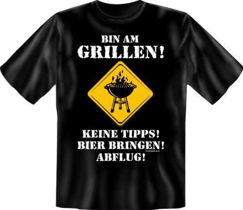 Produkt-Bild: Fun T-Shirt - Bin am Grillen!