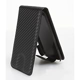 Mobiletto iPhone 5 Carbon Ledertasche / Lederh�lle - Schwarz / Black (iPhone 5 H�lle - iPhone 5 Case - iPhone 5 Etui)von "Mobiletto"