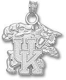 Kentucky Wildcats Solid Sterling Silver Wildcat Pendant