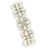 Maxim's Delicate Blooms Pearl Hues Bracelet
