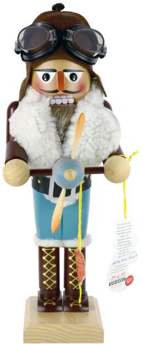 41SwLicTxnL Steinbach Aviator Pilot Nutcracker