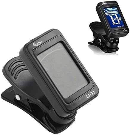 Hot Digital Music LCD Clip On Electronic Acoustic Guitar Tuner Chromatic Guitar Bass