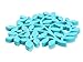 Coasters for Drinks Pool Blue Set of 6 - Gift Worthy, Bride's Choice - Large 4.5 Inch Size