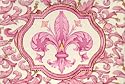 Saponificio Artigianale Fiorentino Pink Fleur de Lis Soap Set From Italy