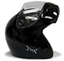 Gloss Black Flip Up Modular Motorcycle Street Sport Bike Full Face Helmet DOT (Large)