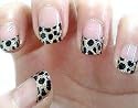 [ANG Nail] 3D French Tip Nail Polish Film - Golden Spark (Specail Promotion- FREE GIFT!)