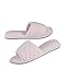 Dearfoams Women's Terry Slide Flat Fresh Pink Large / 9-10 B(M) US