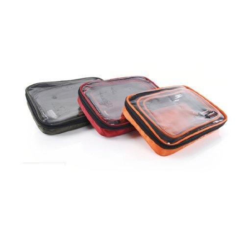 Damai Clear Waterproof 3pcs/set Travel Electronic Case Packing Cubes (Yellow+Dark Green+Wine Red) Color: Yellow+Dark Green+Wine Red PC, Personal Computer