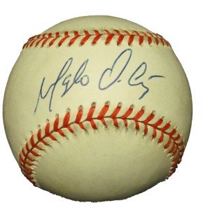 Magglio Ordonez Detroit Tigers Signed Baseball