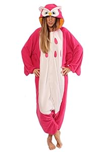Owl Kigurumi (Adults, Magenta)