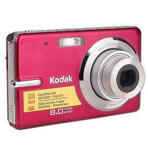 Kodak EASYSHARE M883 - Digital camera - compact - 8.0 Mpix - optical zoom: 3 x - supported memory: MMC, SD, SDHC