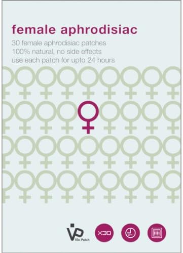 Vie Patch FEMALE APHRODISIAC PATCHES Pack of 30, 100% Natural, No side effects, use each patch upto 24 hours