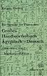 Die Sprache der Pharaonen. Gro�es Handw�rterbuch �gyptisch-Deutsch: (2800 - 950 v. Chr.) (Kulturgeschichte der Antiken Welt)