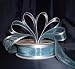 Organza Satin Edge Ribbon - 7/8" - 25 Yards (75 FT) - Dusty Blue