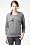 3/4 Sleeve Chest Pocket Quilted Sweatshirt