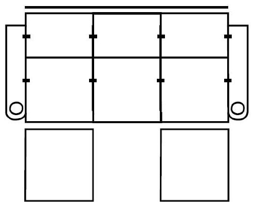 Palliser Contemporary Sectional Sofa for Home Theater