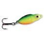 Lindy Techi-Glo Frostee Jigging Spoon Glo Perch, 1/8 oz. (SL157)
