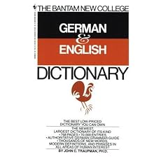 Bantam New College German/English Dictionary (Bantam New College Dictionary Series)