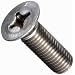 Stainless Steel 18-8 Machine Screw, 100 Degree Flat Head, Phillips Drive, MIL-SPEC