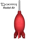 Giottos Rocket Air Blaster, Manual Air Blower with Extra-Large Rubber Bulb - 7.5" Long