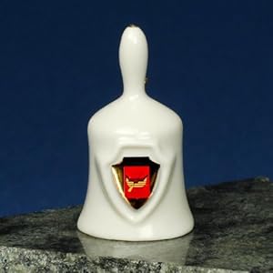 #!Cheap Ceramic Mini Hand Bell - LODZ Shield