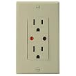 LEVITON SPLIT RECEPTACLE 15A ( 2240I )