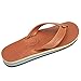 Rainbow Sandals Double Layer Leather Flip Flop Thong Sandal - Classic Mocha - Mens - X-Large / 10.5-12