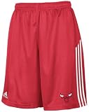 Chicago Bulls Victory Red adidas 3-Stripe Pocket Short