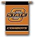 NCAA Oklahoma State Cowboys 2-Sided 28-by-40 inch House Banner with  Pole Sleeve
