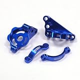 Front / Rear Lower Coil Spring Mount, Blue: CR01