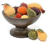 Beaded Tiffany Glass Style Fruit Assortment - 17pcs