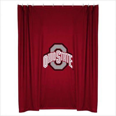Sports Coverage NCAA Ohio State Buckeyes MVP Shower Curtain