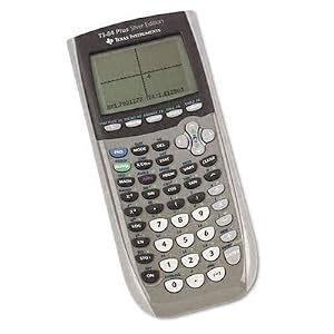Texas Instruments TI-84 Plus Silver Edition Graphing Calculator, 10-Digit LCD by 