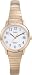 Timex Women's Easy Reader T2H351 Gold Stainless-Steel Quartz Watch with White Dial