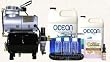 PRO SALON TANNING KIT WITH A TANK COMPRESSOR AND AIRBRUSH WITH HOSE AND REGULATOR