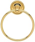Baldwin 3564.030 Mystic Towel Ring, Polished Brass