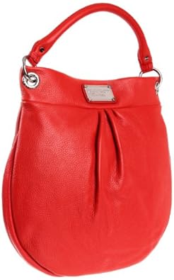 Marc by Marc Jacobs Classic Q Hillier Hobo Handbag Cherry Red