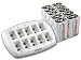 Tenergy TN137 10 bay 9V Ni-MH Smart Charger with 10 pieces Tenergy Centura (Low Self Discharge) 9V NiMH 200mah Rechargeable Batteries