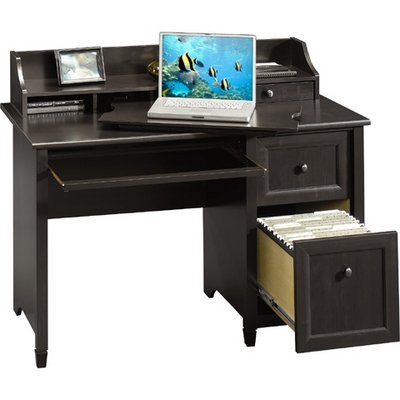 Buy Cheap Sauder Edge Water Computer Desk (Estate Black)