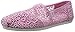 BOBS from Skechers Women's Plush Metallic Crochet Flat