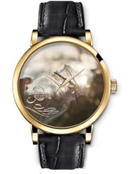 SPRAWL Aanalog Fashion Series Gold Ladies Watches of Genuine Black Leather Strap,Unique Wrist Watch for Women Girls Designed with Bottle of bubbles